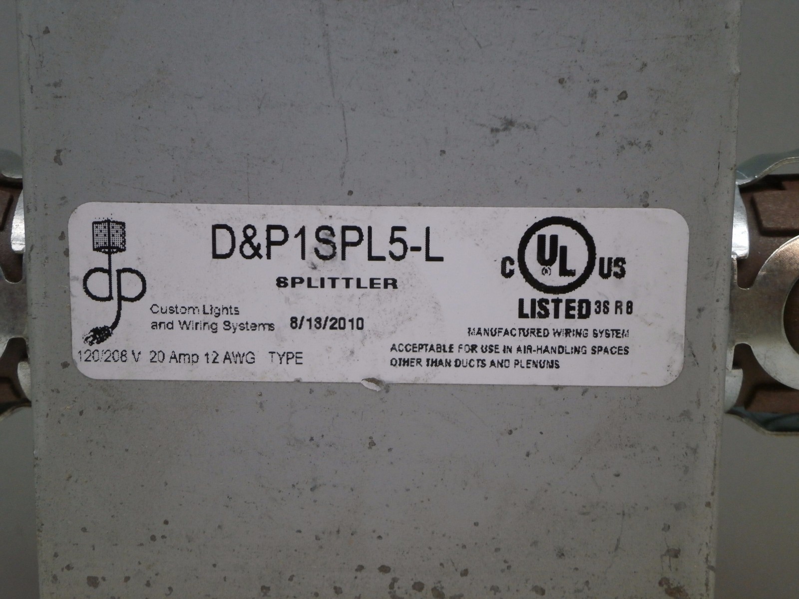 D&P Custom Lights and Wiring Systems 1SPL5-L Splitter Assembly