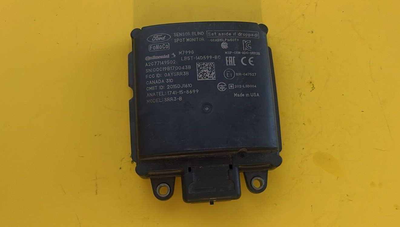 20 22 FORD EXPLORER REAR BLIND LEFT RADAR MODULE LB5T 14D5599 BC