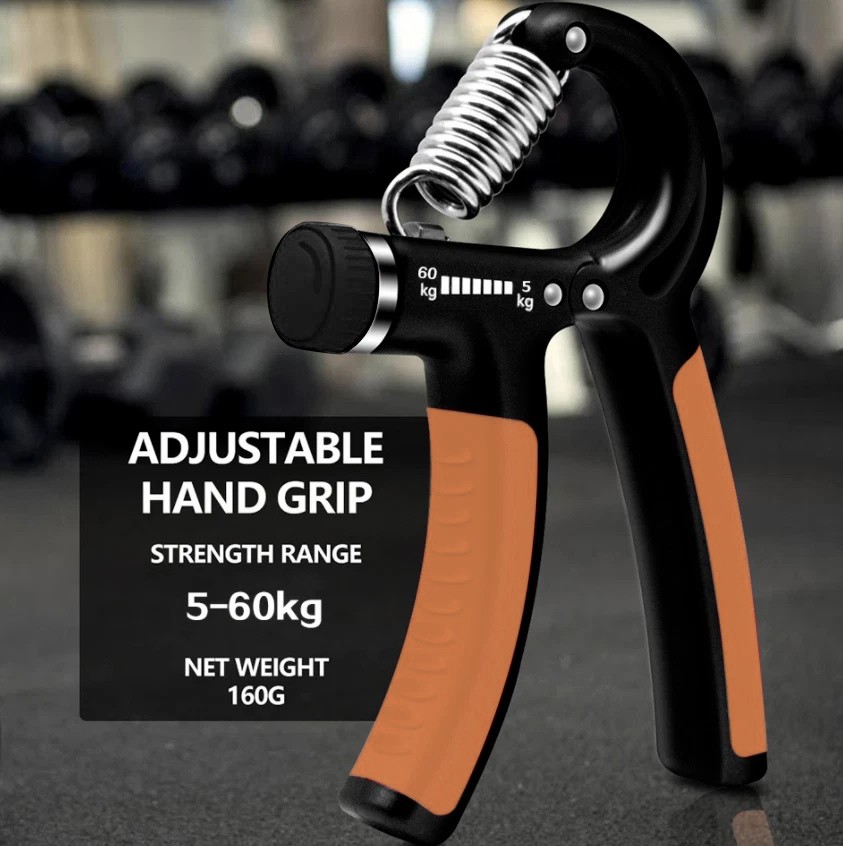 Strength Power Exerciser Hand Grip Adjustable Trainer Gripper Strengthener Gym