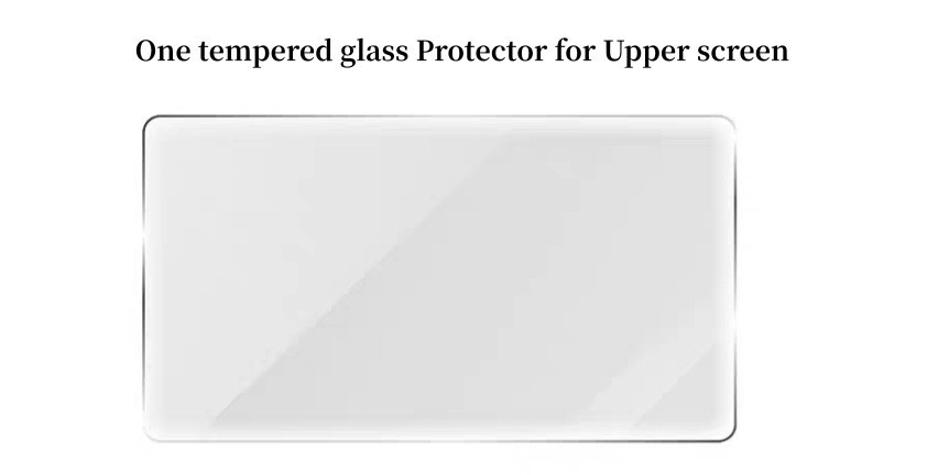 For AYN-THOR Game Console Tempered for Glass Protector: Dual-Screen HD Defense!