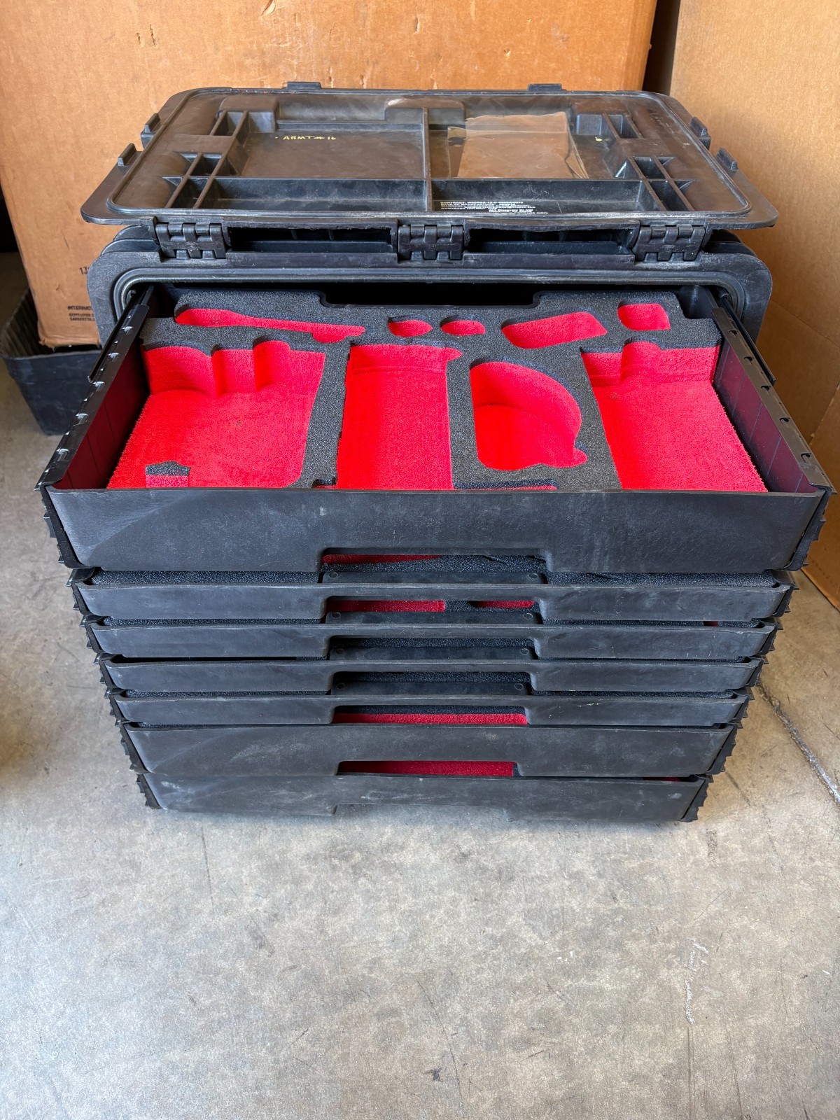 Snap-on Tools AARTK 7 Drawer All-Weather Rolling Tool Box | KMC18043