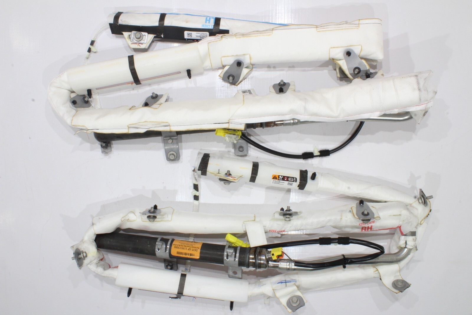 15-19 GMC SIERRA 2500 CREW CAB (LONGER REAR DOORS) L & R ROOF AIRBAGS AIR BAGS