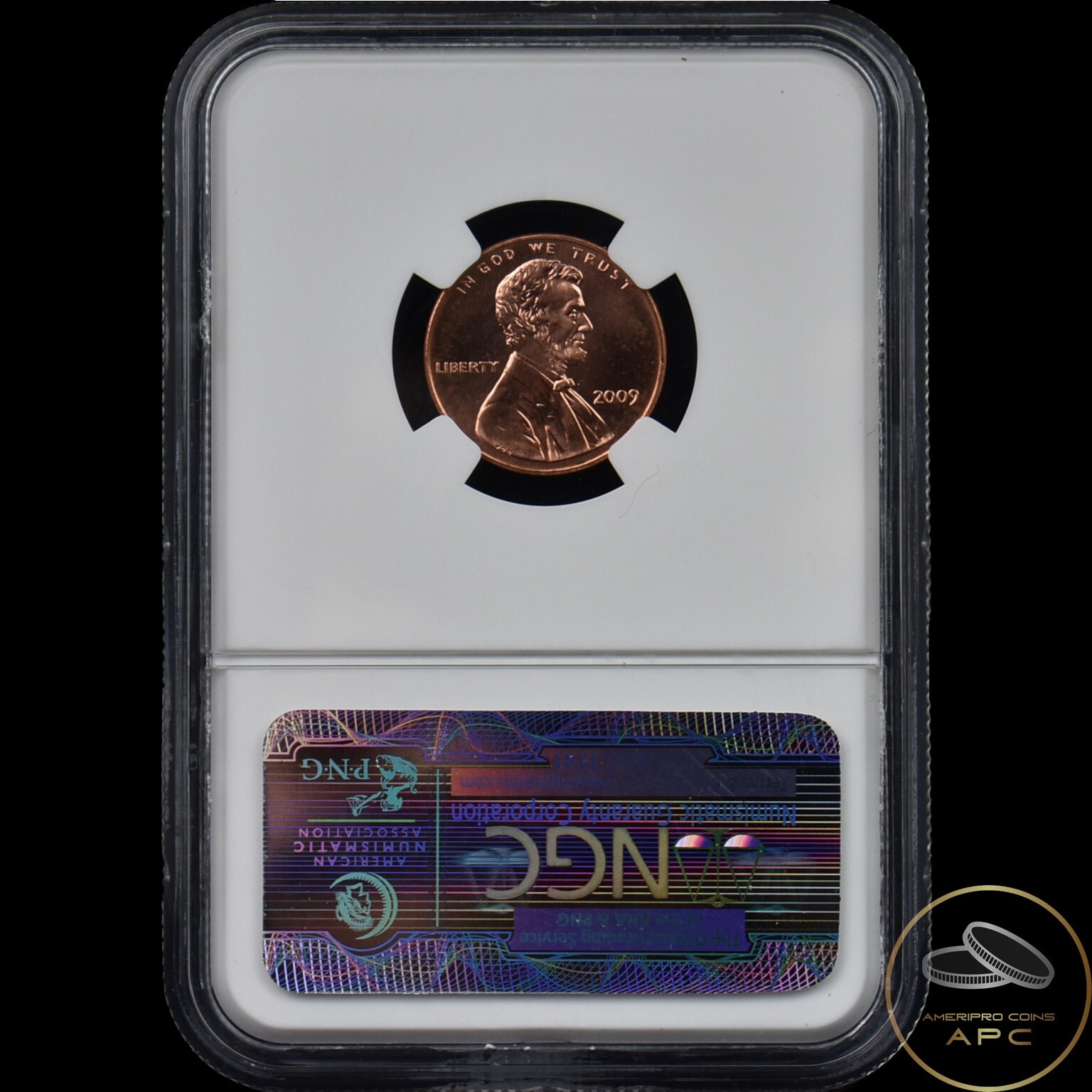 2009 Lincoln Cent Formative Years NGC MS 65 RD First Day Ceremony