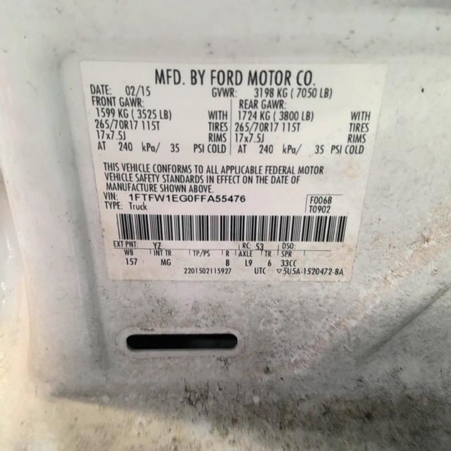 F150 2015 Air Shutter 766318