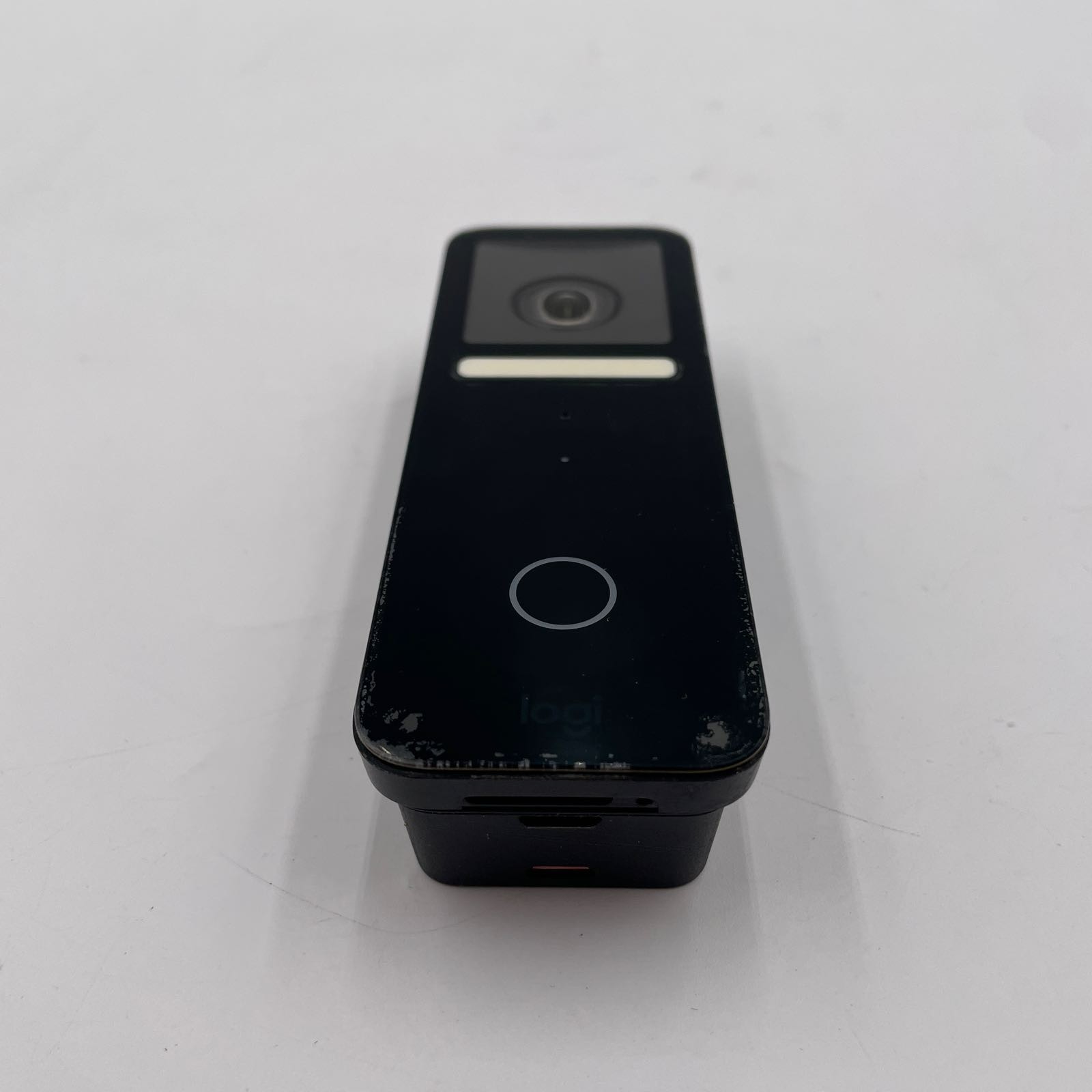 Logitech Circle View Apple HomeKit enabled Wired Doorbell VR0014, Black - READ