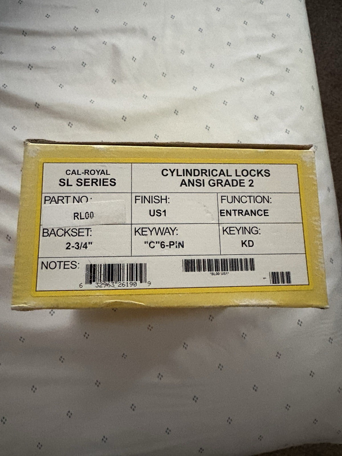 cal royal Cylindrical Locket