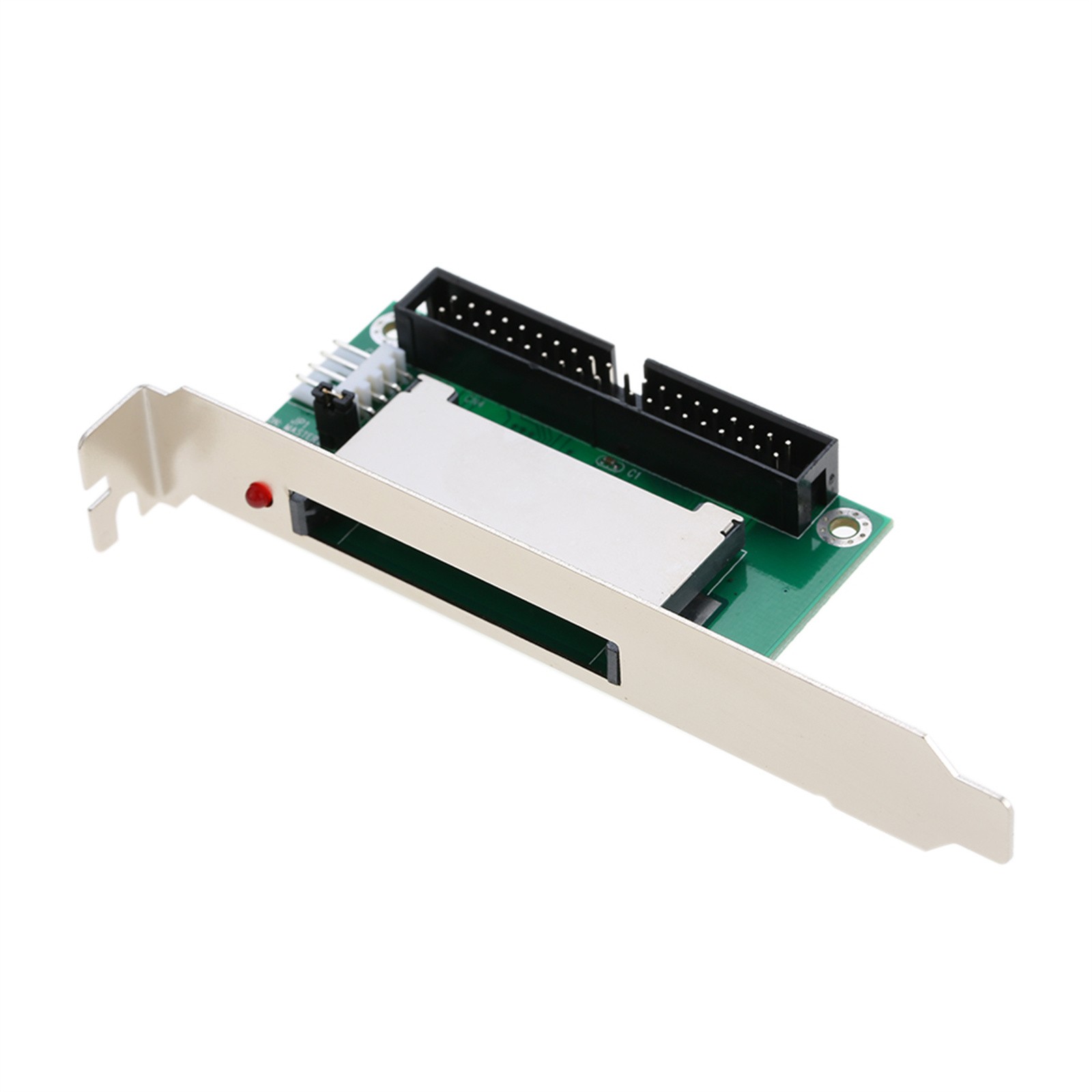 CF to IDE Adapter with Back Panel Adapter/Converter Pci Bracket Back Panel
