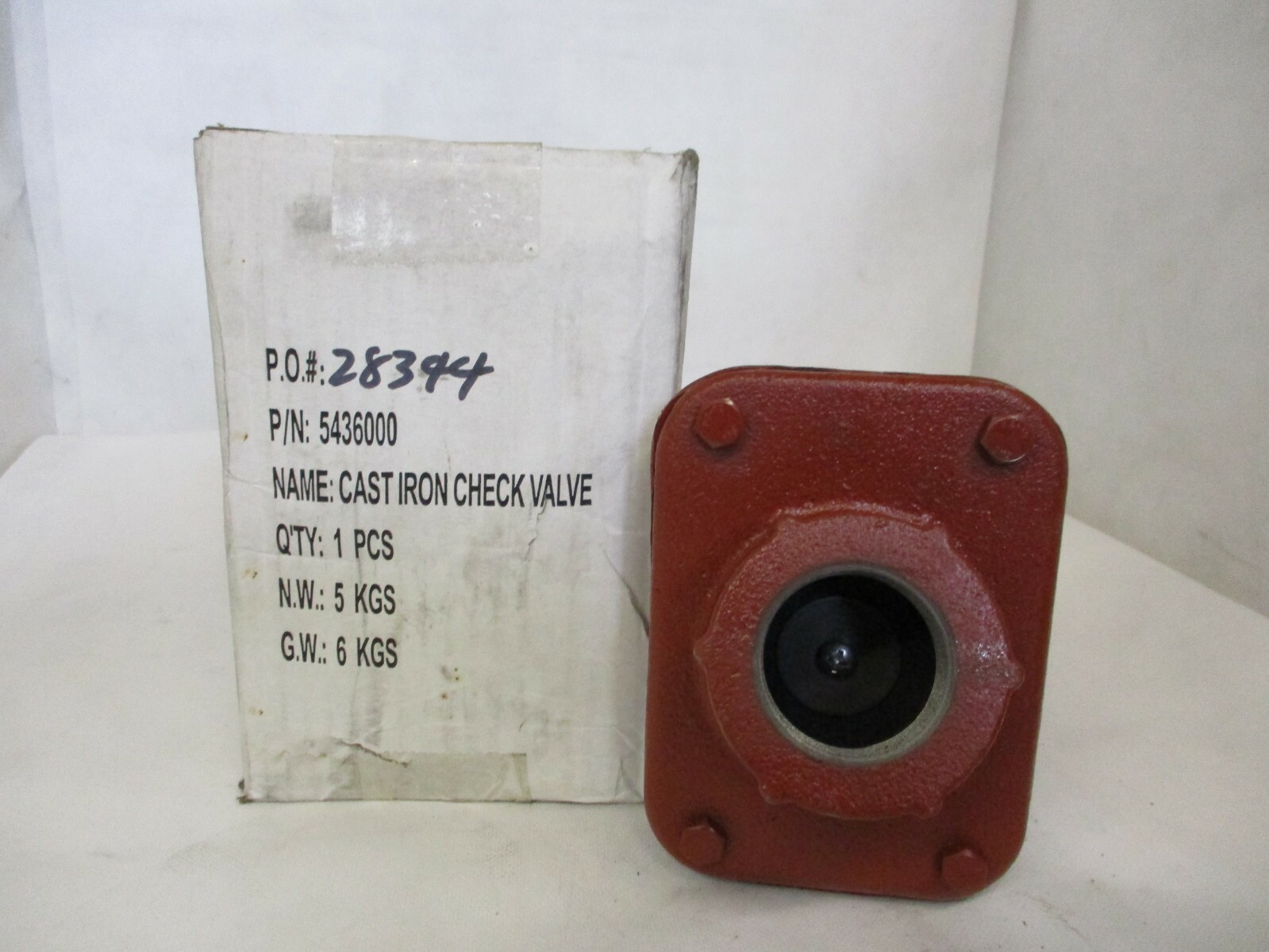 NEW LIBERTY HCV150 1-1/2" CAST IRON CHEECK VALVE HIGH TEMP