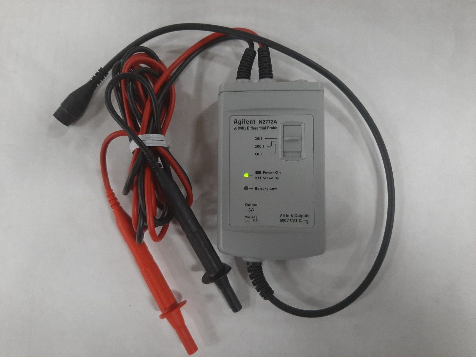Agilent N2772A 20MHz Differential Probe