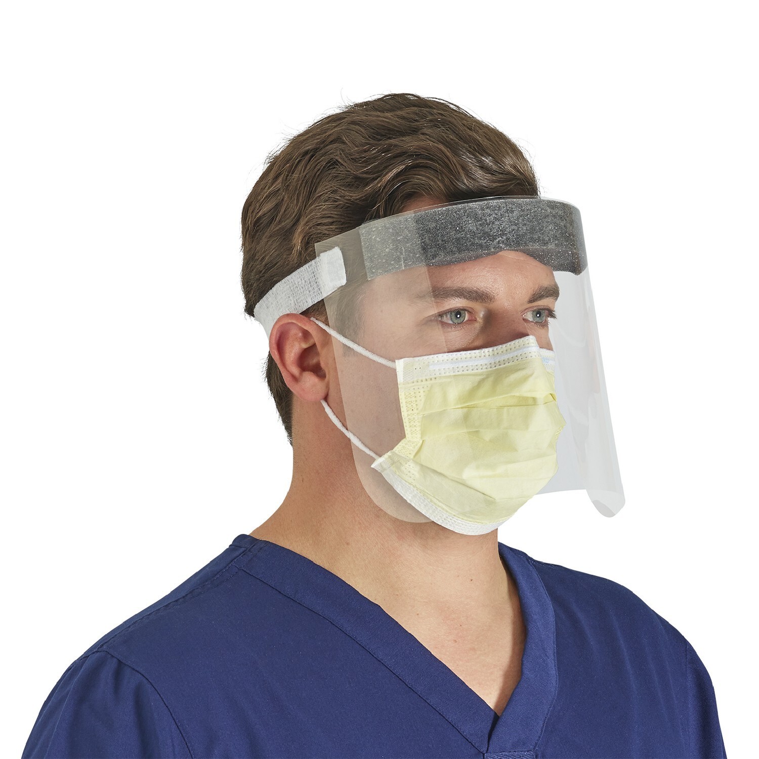 Halyard face shield long 40 Piece