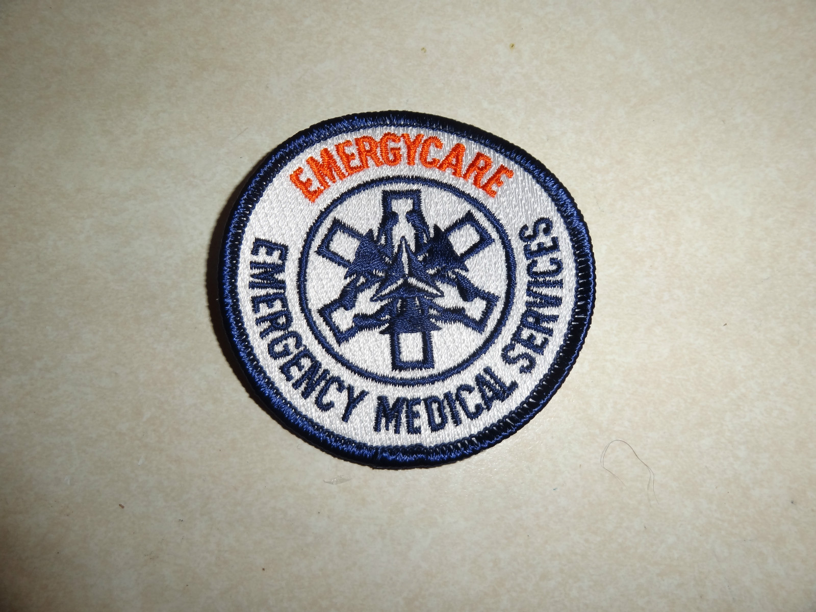 PATCH EMT EMS EMERGENCY MEDICAL SERVICES EMERGYCARE SEW ON BRAND NEW