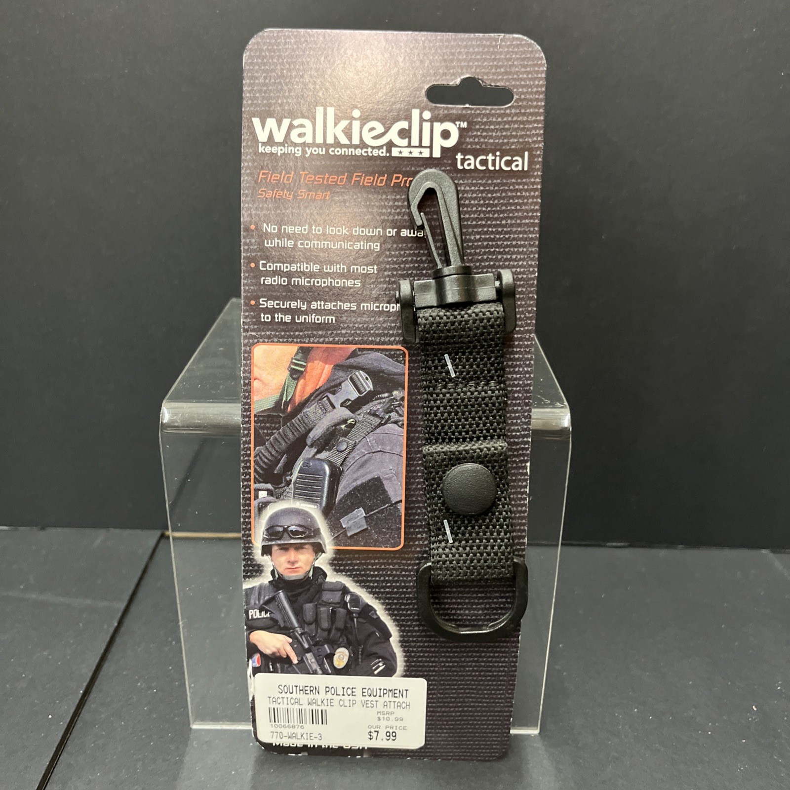 Walkieclip Tactical Walkie Clip Vest Attachment 770-walkie-3 NEW