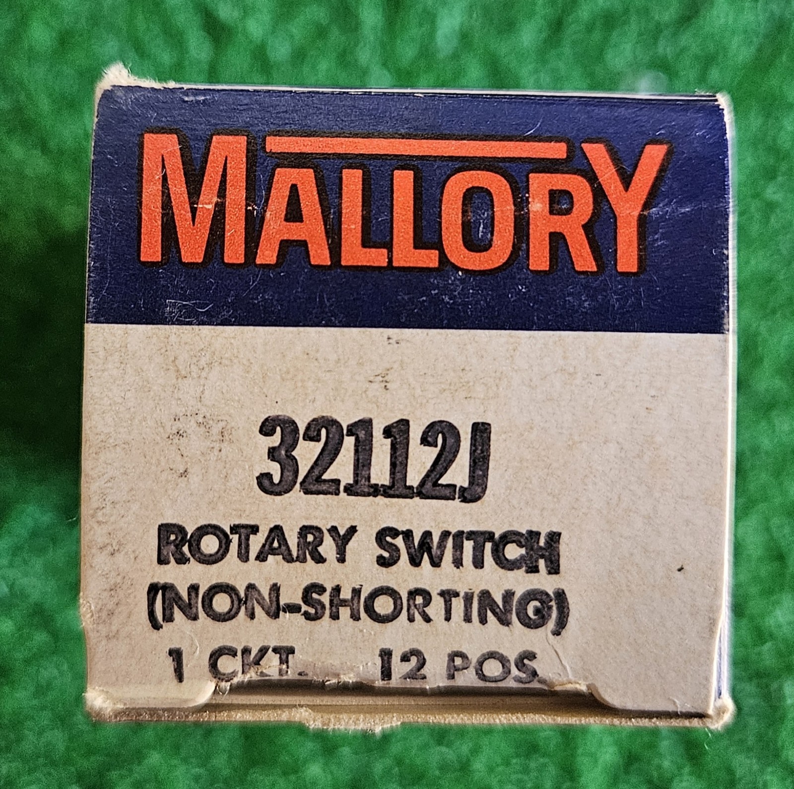 Mallory Rotary Switch 32112J (Non- Shorting) 1 CKT 12 POS