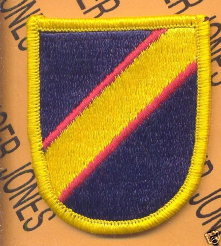 US Army 18th Personnel Service Bn PSB Airborne reversed beret flash patch m/e