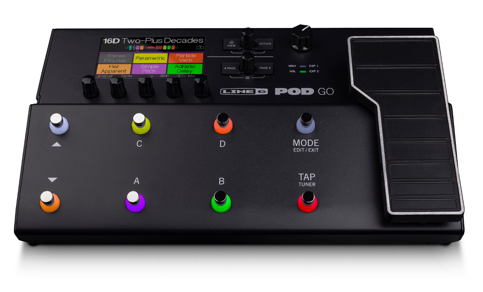 Open Box Line 6 POD Go Amp Modeler Guitar Multi Effects Processor Pedal