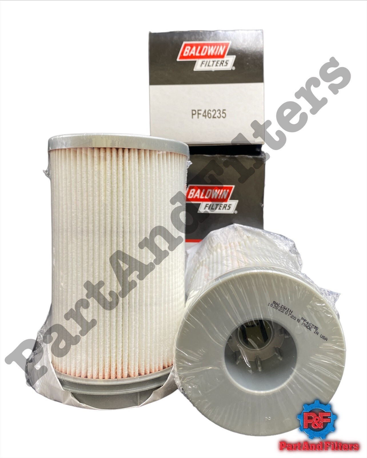Baldwin PF46235 Fuel/Water Sep. Filter (Pack of 2) Replace Detroit DDER61709