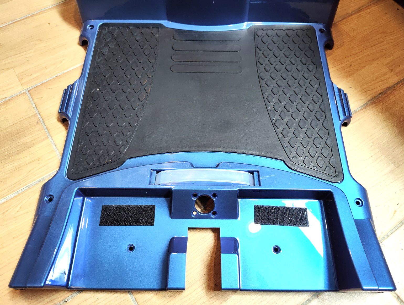 VIVE Mobility Scooter Plastic Floor Footrest Blue