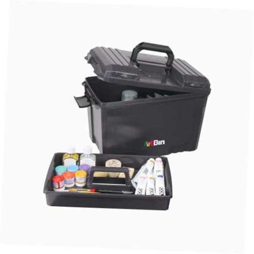 Sidekick XL Carrying Case - Portable Art & Craft Organizer - Black
