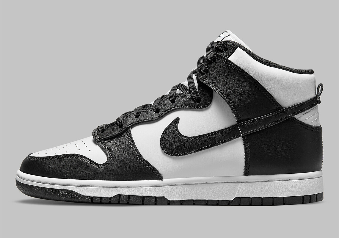 Nike Dunk High Retro Panda Black White Total Orange Nby DD1399-105 sz 15 Men's
