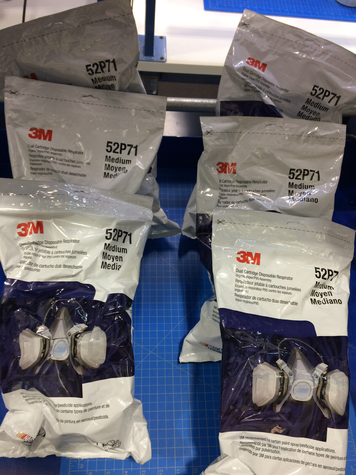 3M-52P71 Half-Face Respirator