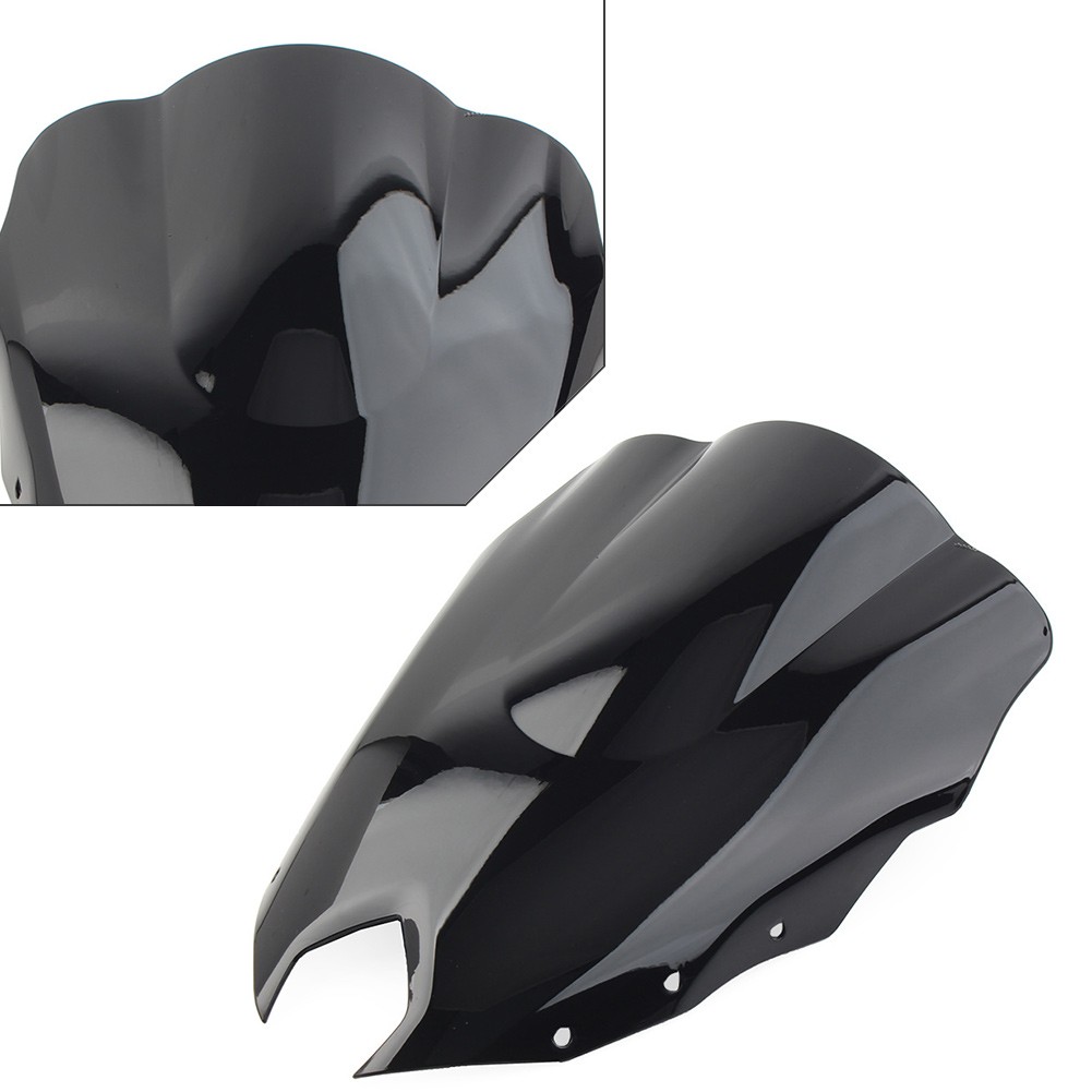 NEW Front Windscreen Windshield Screen ABS Plastic for YAMAHA FZ-6R 2009-2015 US
