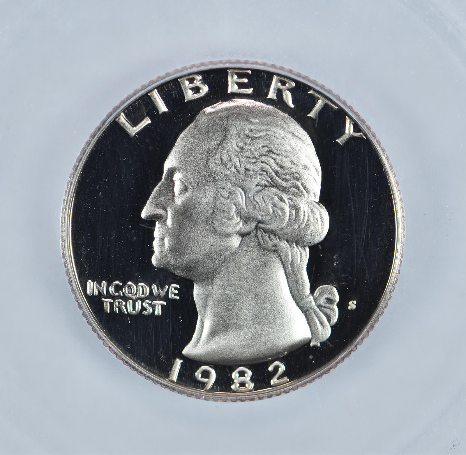 1982-S Washington Quarter PR70 DCAM ICG