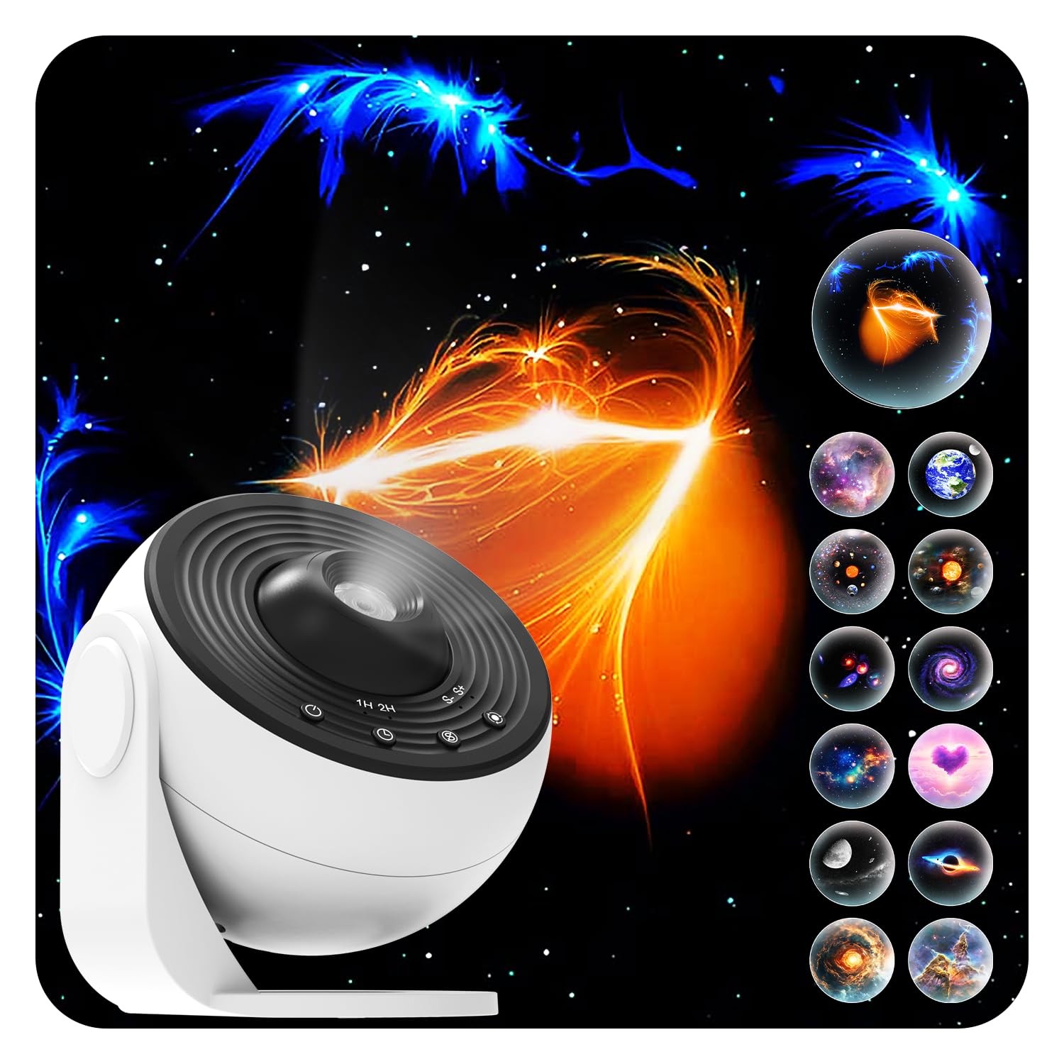 Galaxy Projector Pro, 13 in 1 HD Planetarium Projector Pro with Timer | Nebul...