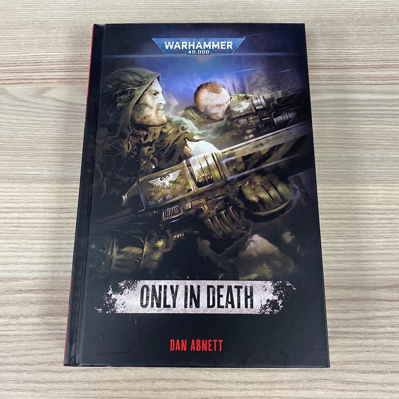 SIGNED BY DAN ABNETT ONLY IN DEATH HARDBACK NOVEL 2024 WARHAMMER 40K 40,000