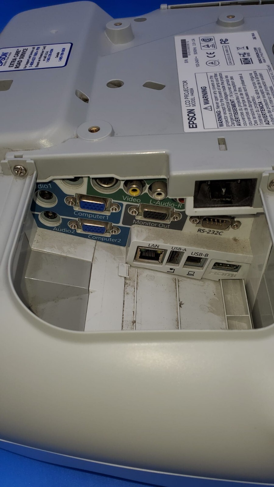 Epson LCD PowerLite 475W Ultra Projector H455A