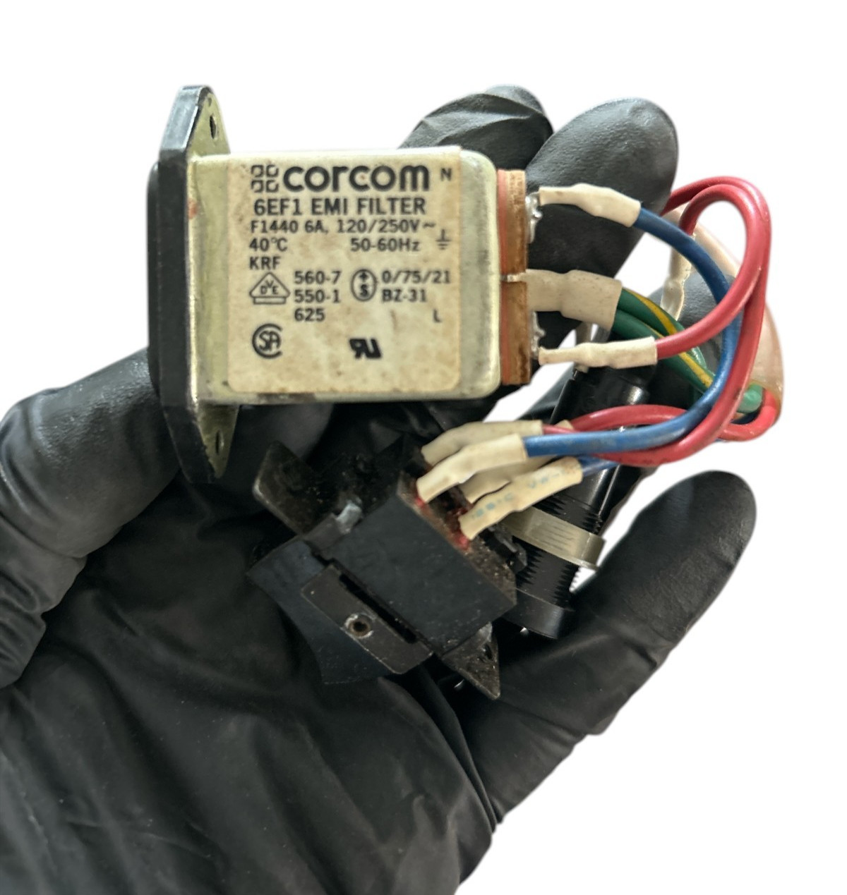 1960S/70S NASA SPACE PROGRAM UNIDENTIFIED EMI FILTER WIRING HARNESS A