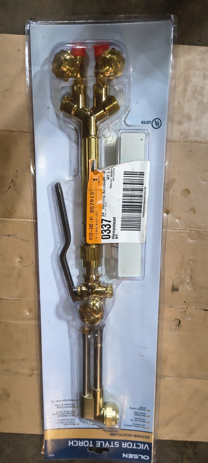 Olsen Victor Style Cutting Torch (57913) Oxygen/Acetylene ~NEW~