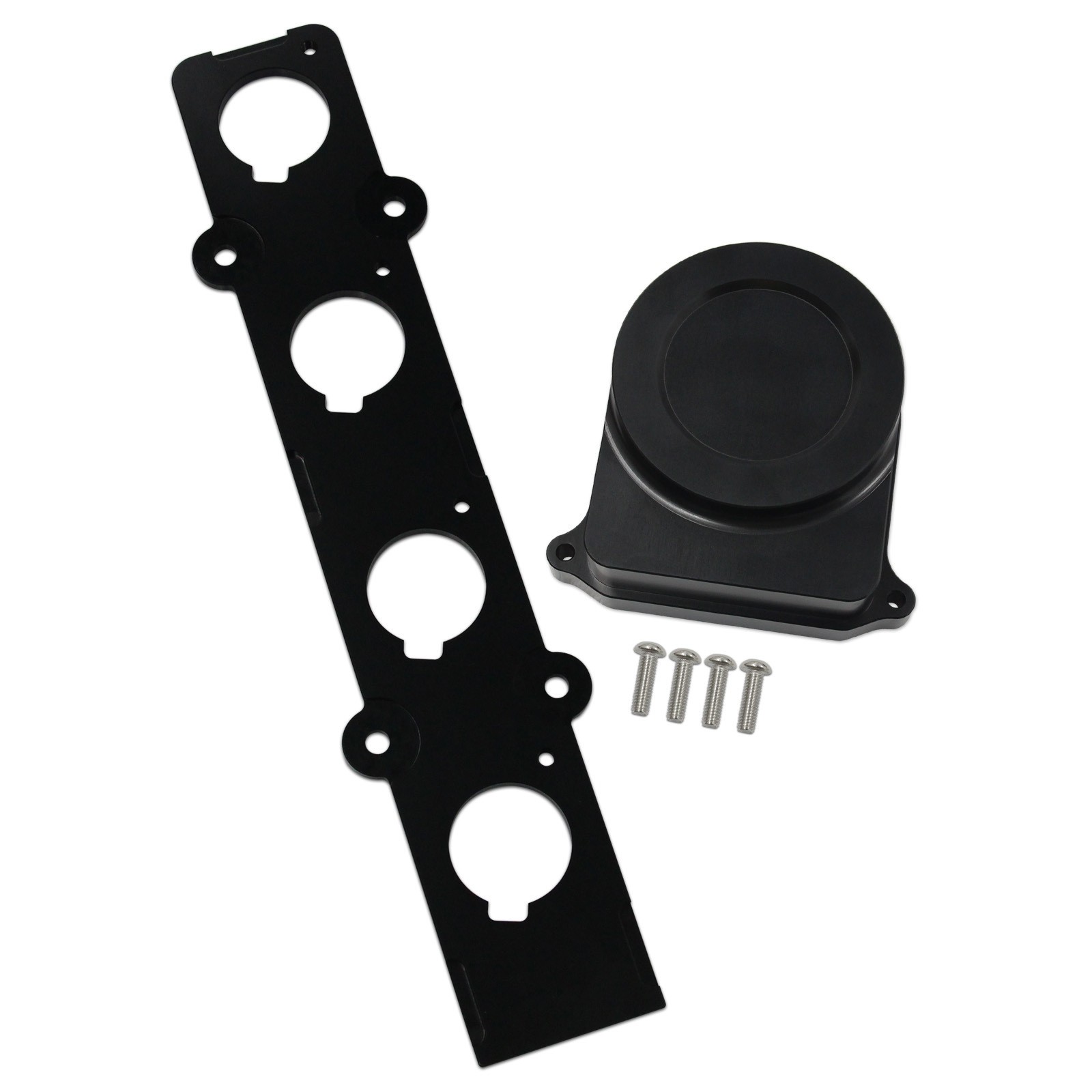 Engine Adapter Kit with Cover Machined Distributor Removal Kit Lightweight