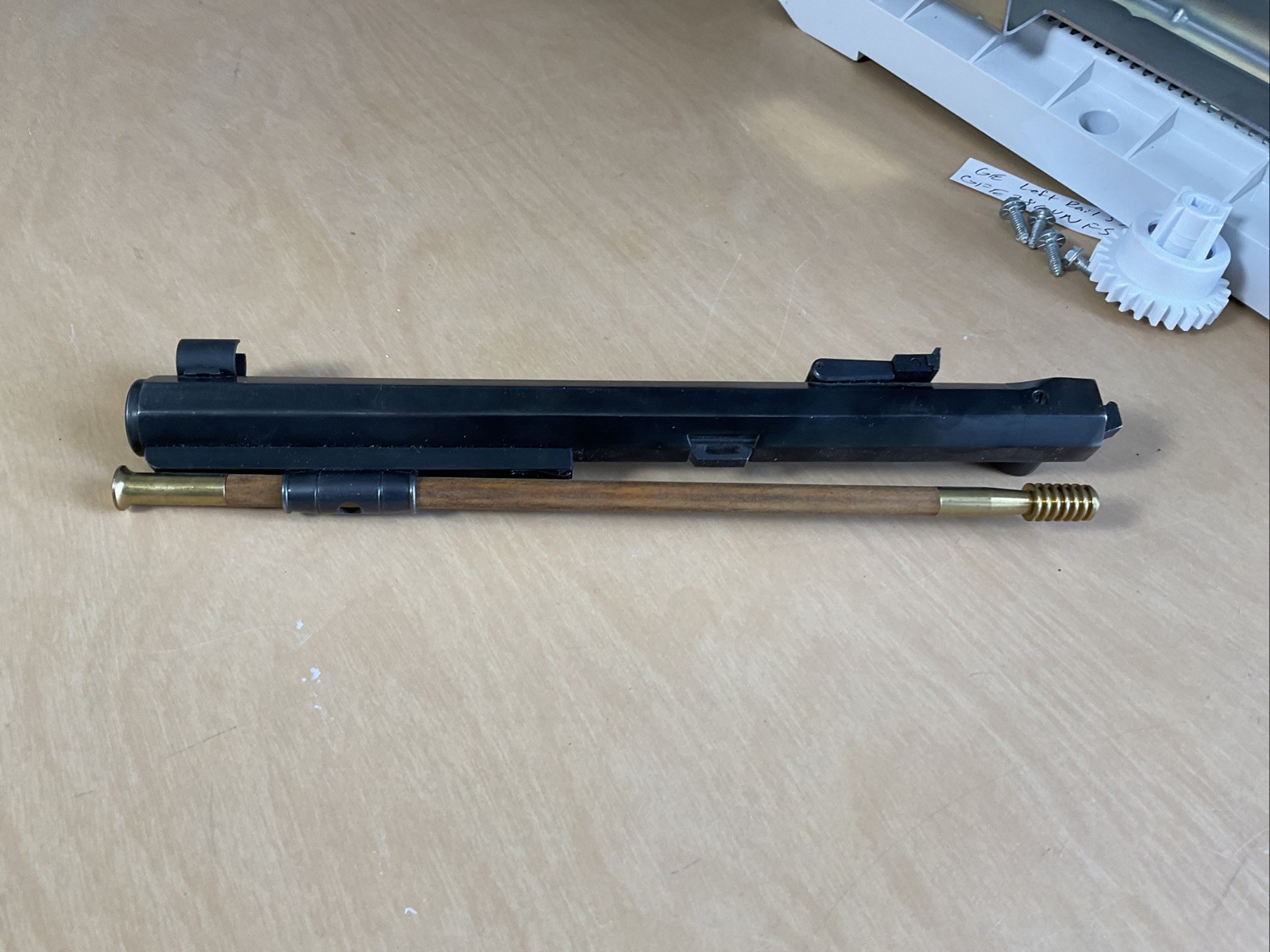 Nice! THOMPSON CENTER PATRIOT MUZZLELOADER PISTOL BARREL .45 CAL