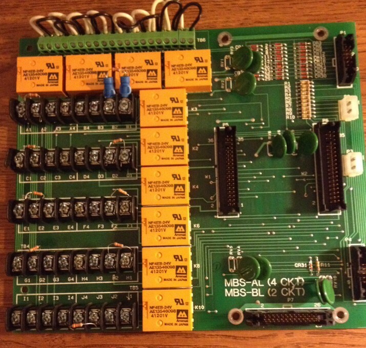 FCI MBS-AL MBS-BL FIRE ALARM BOARD 1700-0102