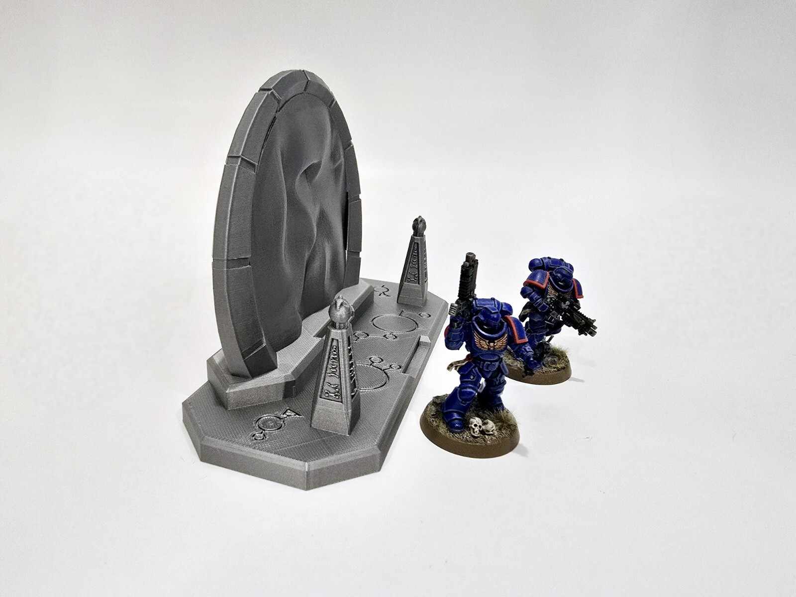 3D Printed Necron Proxy Active Space Portal Great For 40K Or Kill Team