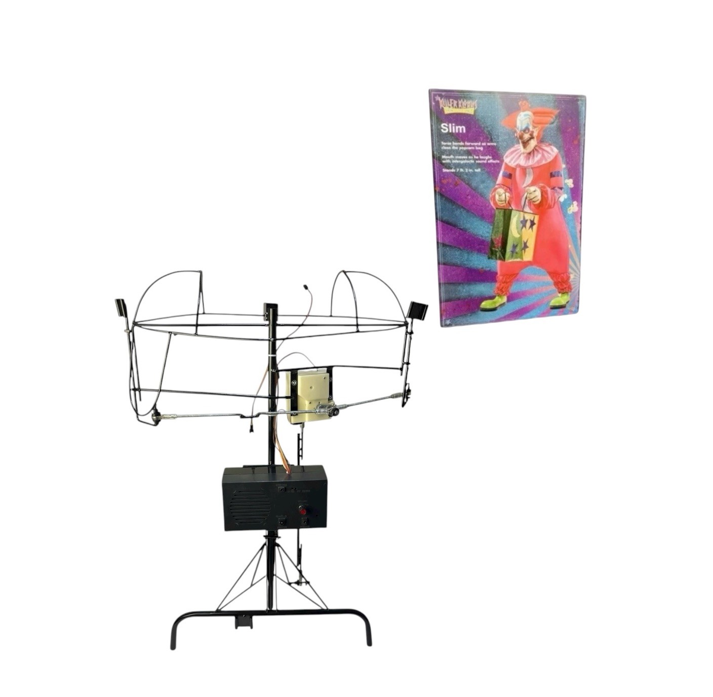 Spirit Halloween Killer Klowns From Outer Space Slim Animatronic INNER MECHANISM