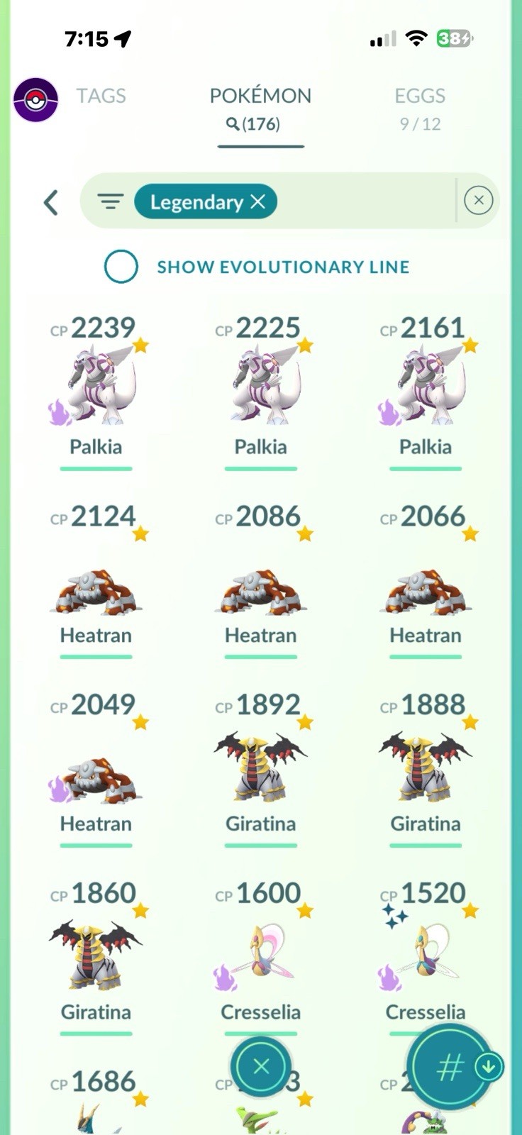 Pokémon GO Level 72 Game Account Legendary Shiny Pokémon ID DayWalker5150