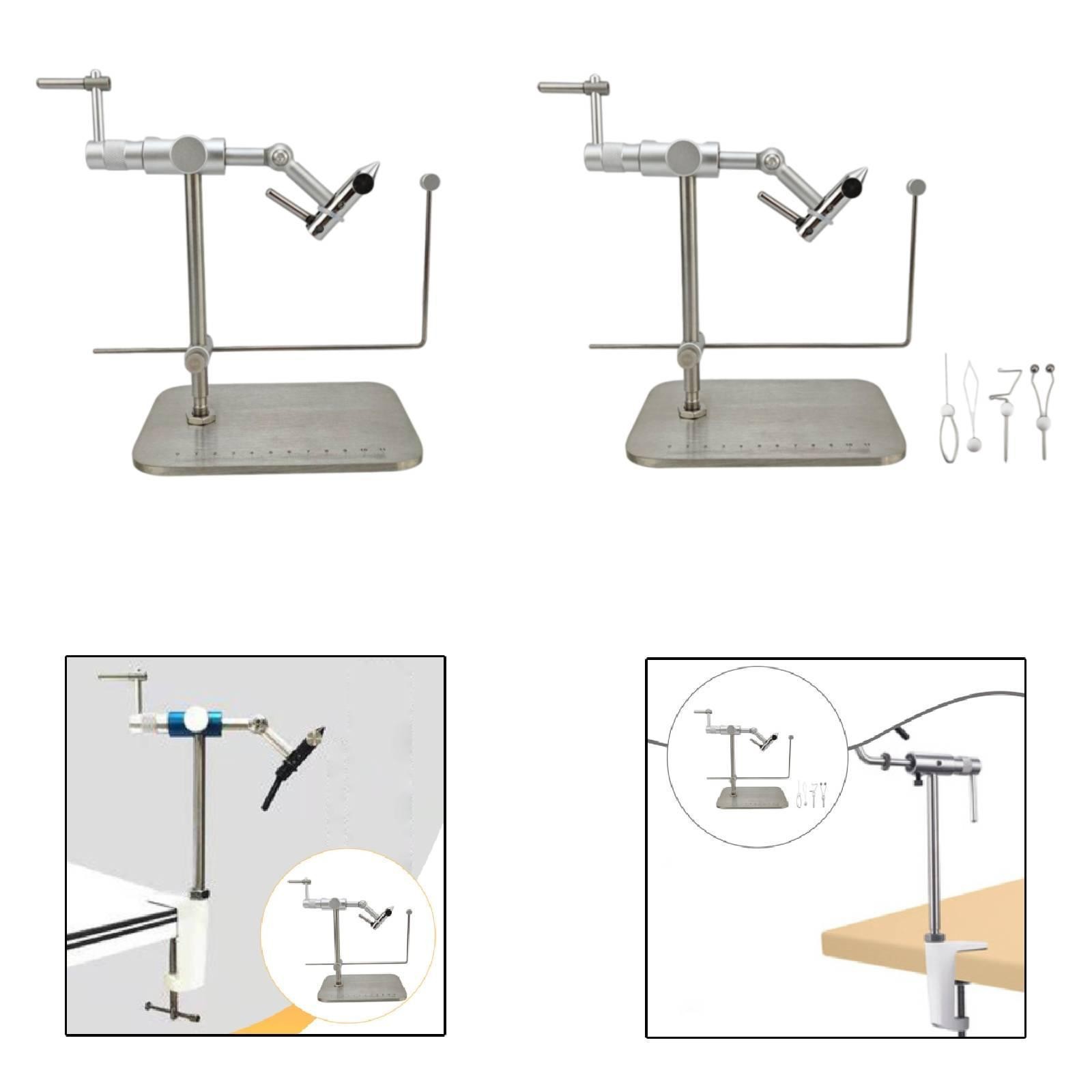 Fly Tying Vise with Base 360 Degree Rotation