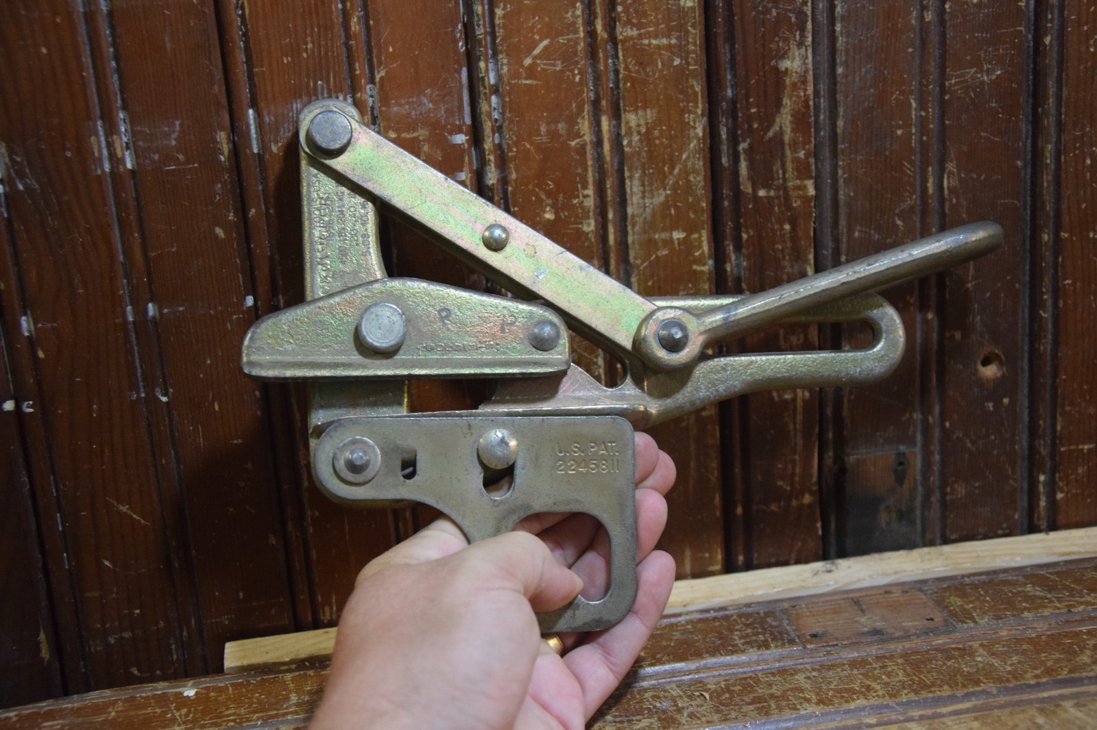 KLEIN TOOLS 4500LBS CABLE PULLER 0.20 TO 0.40 3PC LOT 1656-20 CHIGAGO GRIP LATCH