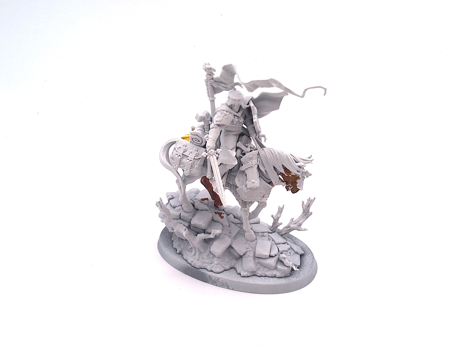 Freeguild Cavalier-Marshal [x1] Cities of Sigmar [Warhammer AoS] Primed