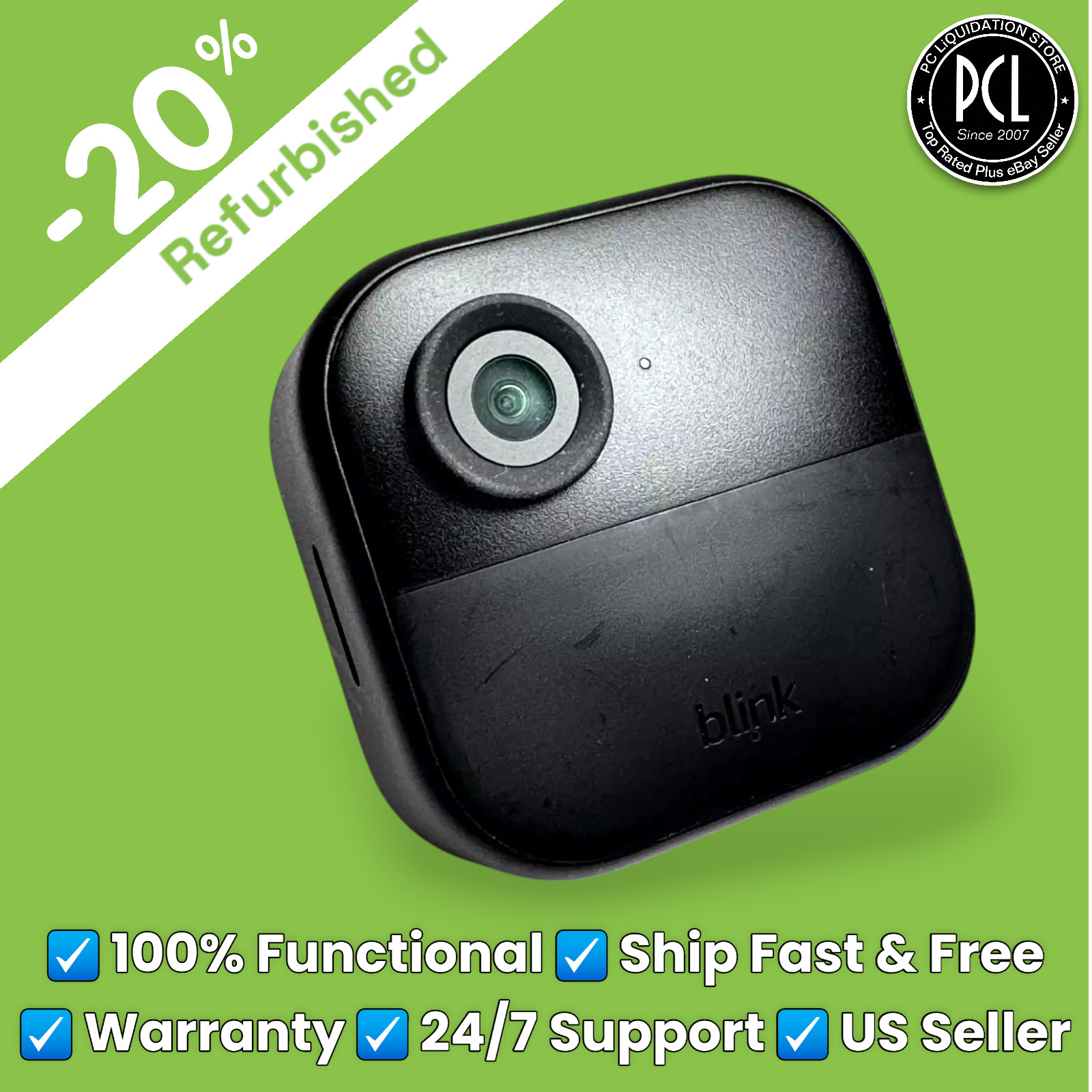 ✅ Blink Outdoor 4 (4th Gen) Battery-Powered Smart Security Add-On Camera 1pc ✅
