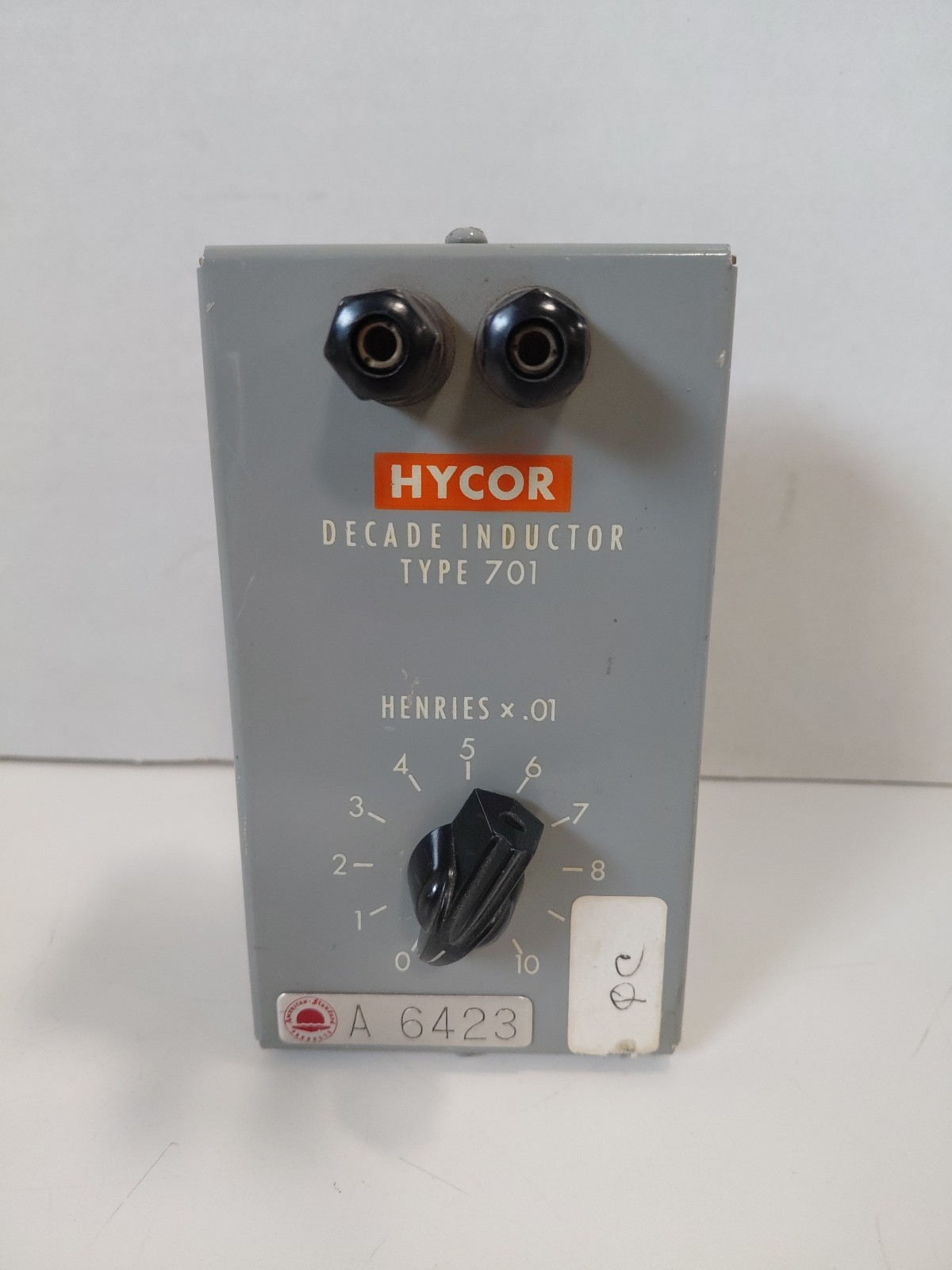 Vtg Used Hycor Decade Inductor Type 701 Untested Sold As Is