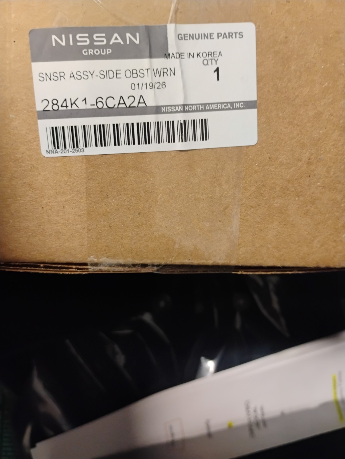 Genuine Nissan Blind Spot Radar 284K1-6CA2A