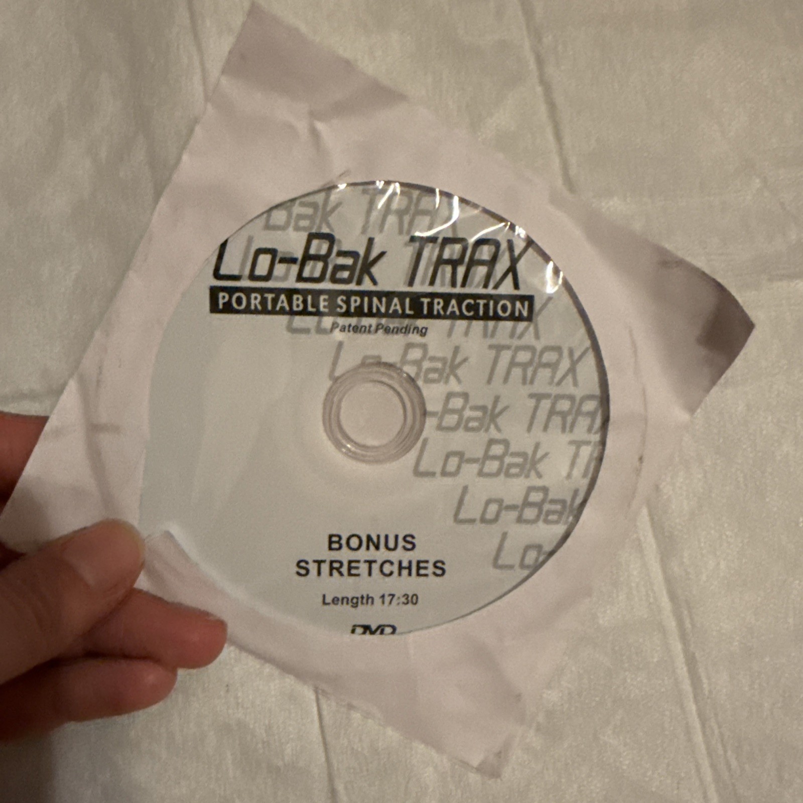 LO-BAK TRAX Portable Spinal Traction DECOMPRESS Sciatica Low Back Pain NEW