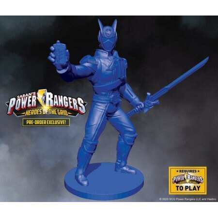 Power Rangers: Heroes of the Grid Shadow Ranger Alternate Sculpt Promo Miniature