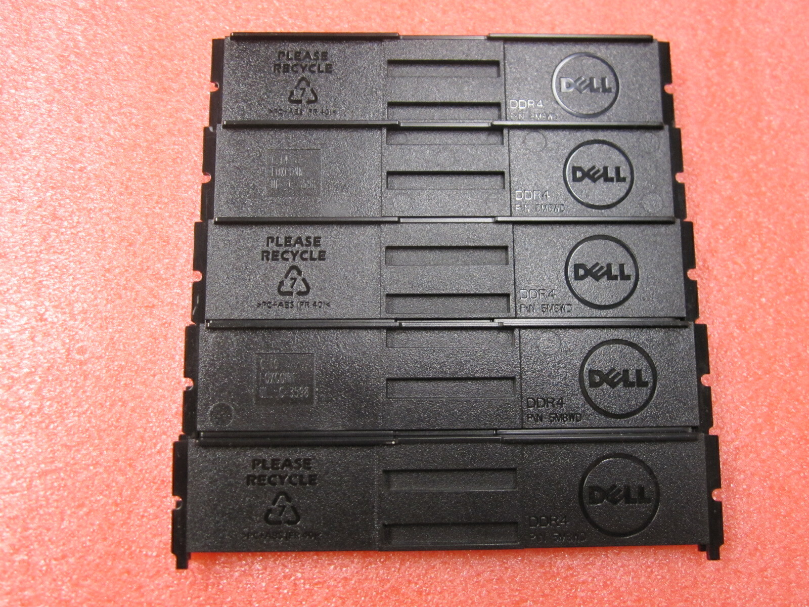 50 pcs set of Genuine Dell PowerEdge R630 R730 DDR4 Memory Blank Filler 5M8WD