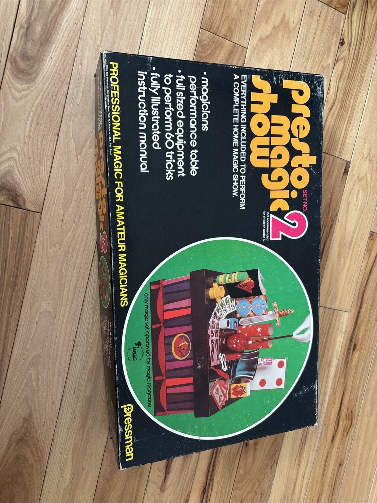 Presto Magic Show Set No 2 1975 Pressman Corp