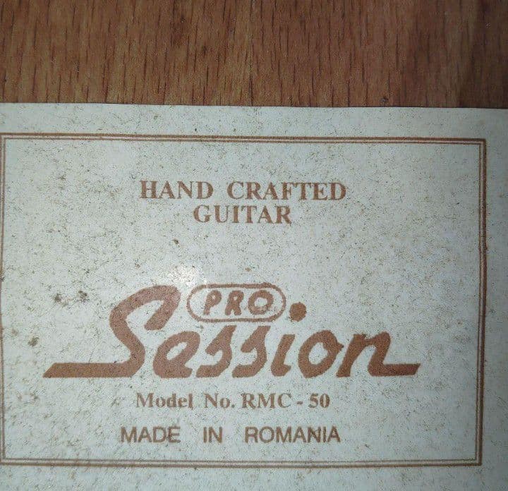 Pro Session Romania RMC-50 Mini Classical Guitar 610mm Top Solid Spruce