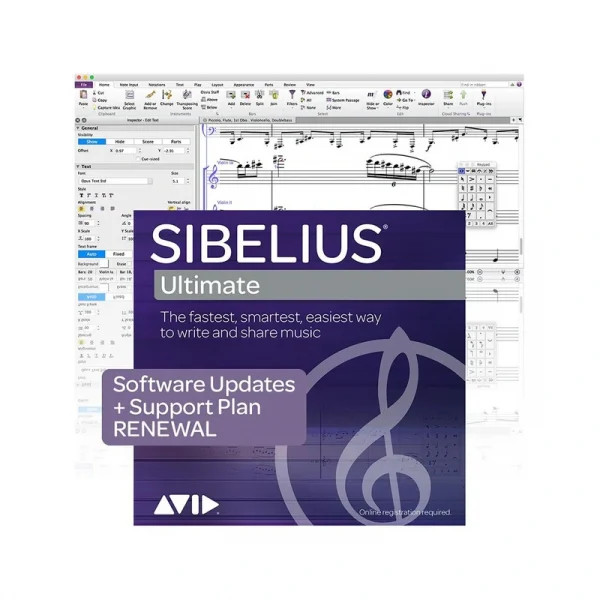 Sibelius Ultimate 1Y Updates Support RENEWAL