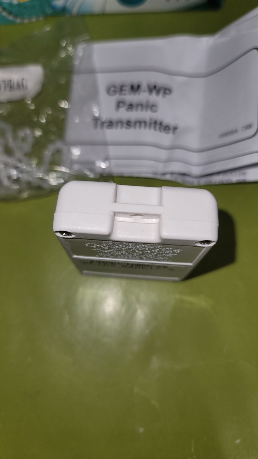 NAPCO GEMINI GEM-WP PANIC Wireless Waterproof Pendant Panic Button NEW